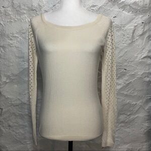 Mexx Cream Unique Sleeve Sweater